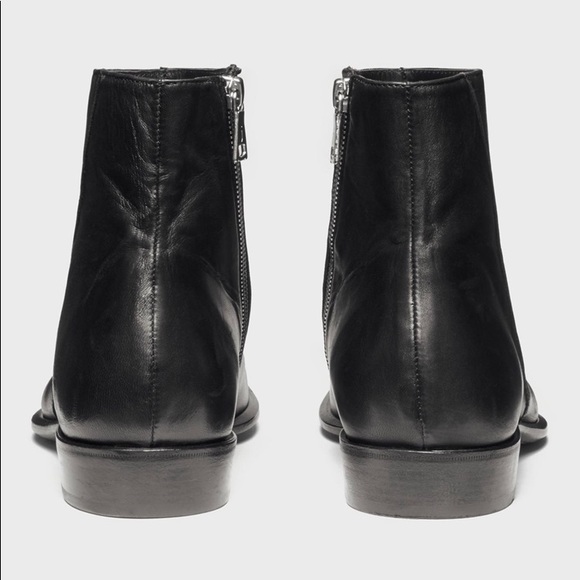 John Varvatos collection lewis slant zip Boot. Size 11 - Picture 8 of 11